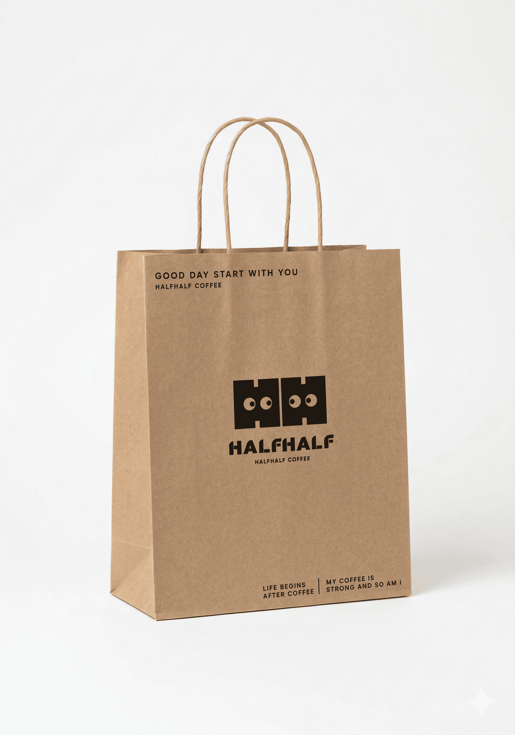 Double-cup carrier bag
