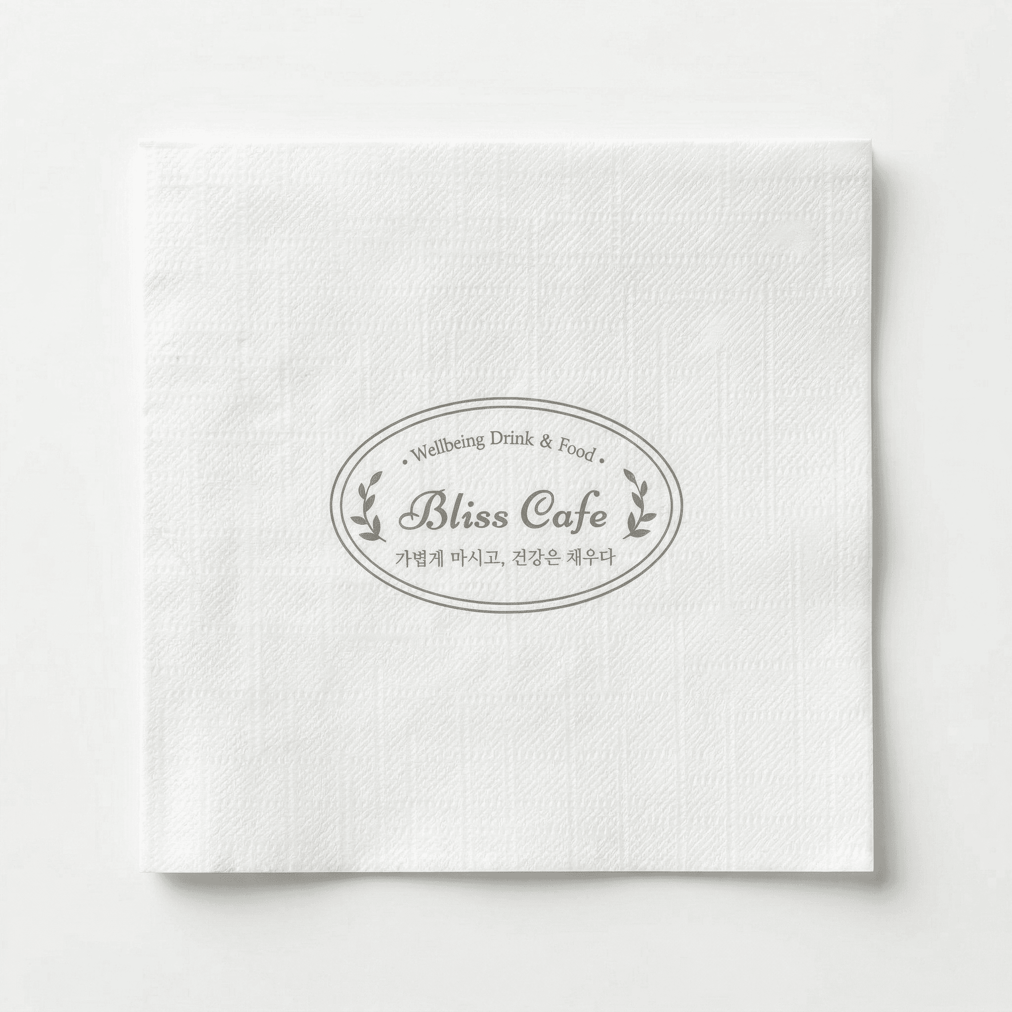 Premium printed lint-free napkin