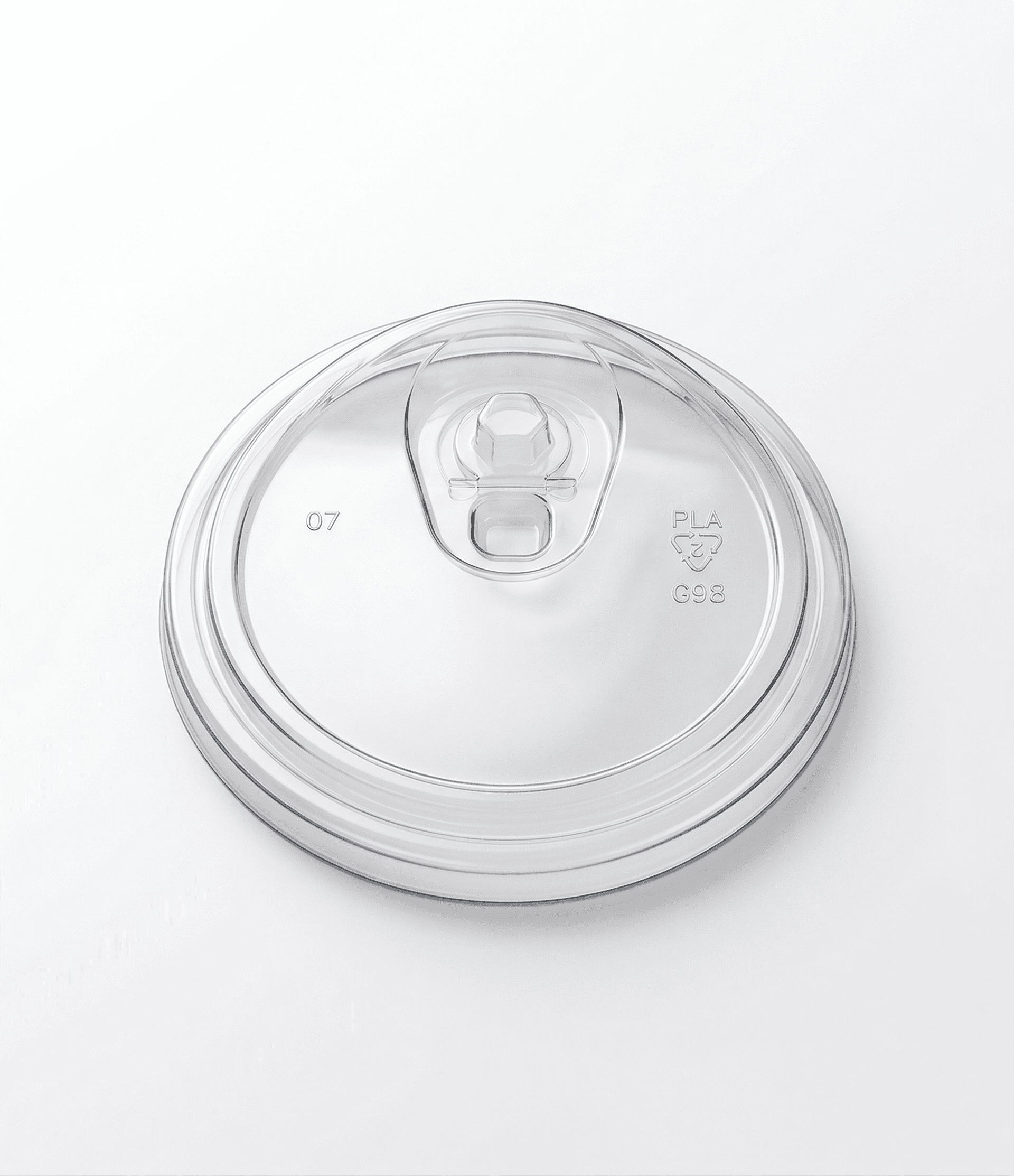 Sip-through eco lid