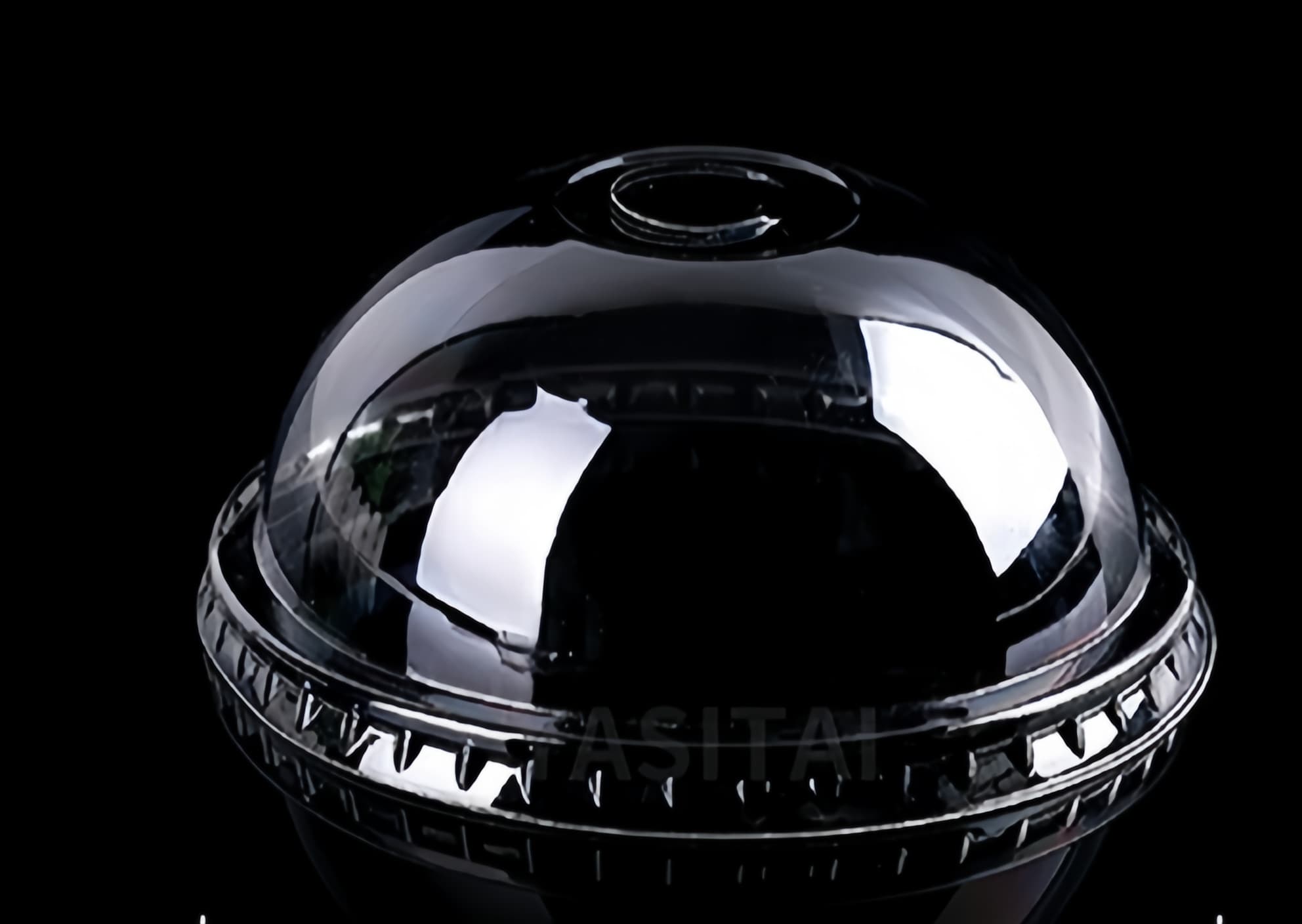 Clear PLA dome lid option